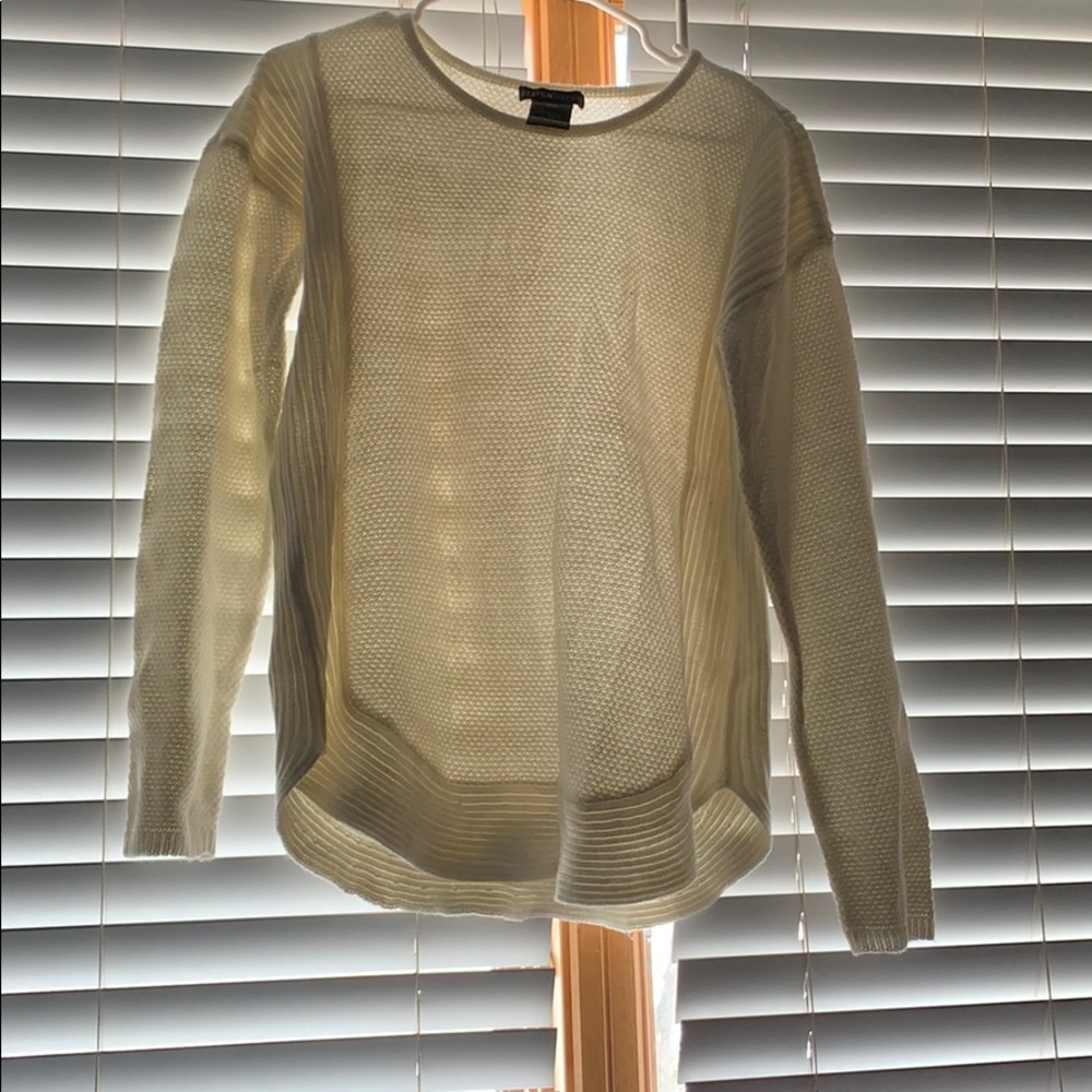 DESIGN History Cream/White Sweater